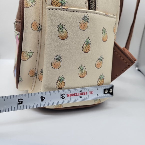 Stitch Pineapple MiniLoungefly Disney Lilo & Stitch Pineapple Mini Backpack Bag - Picture 13 of 13